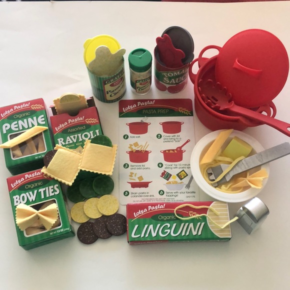 Melissa & Doug Toys Melissa Doug Prepare Serve Pasta Set Ages 3